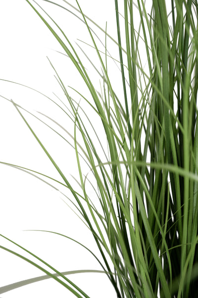 Iarba artificiala Onion 60 cm cu 5 flori roz de crizantema