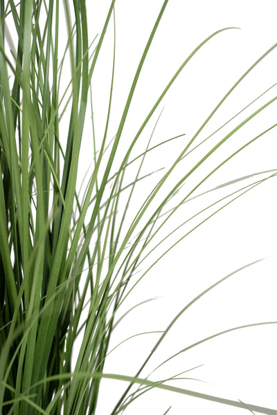 Iarba artificiala Onion 60 cm cu 5 flori roz de crizantema