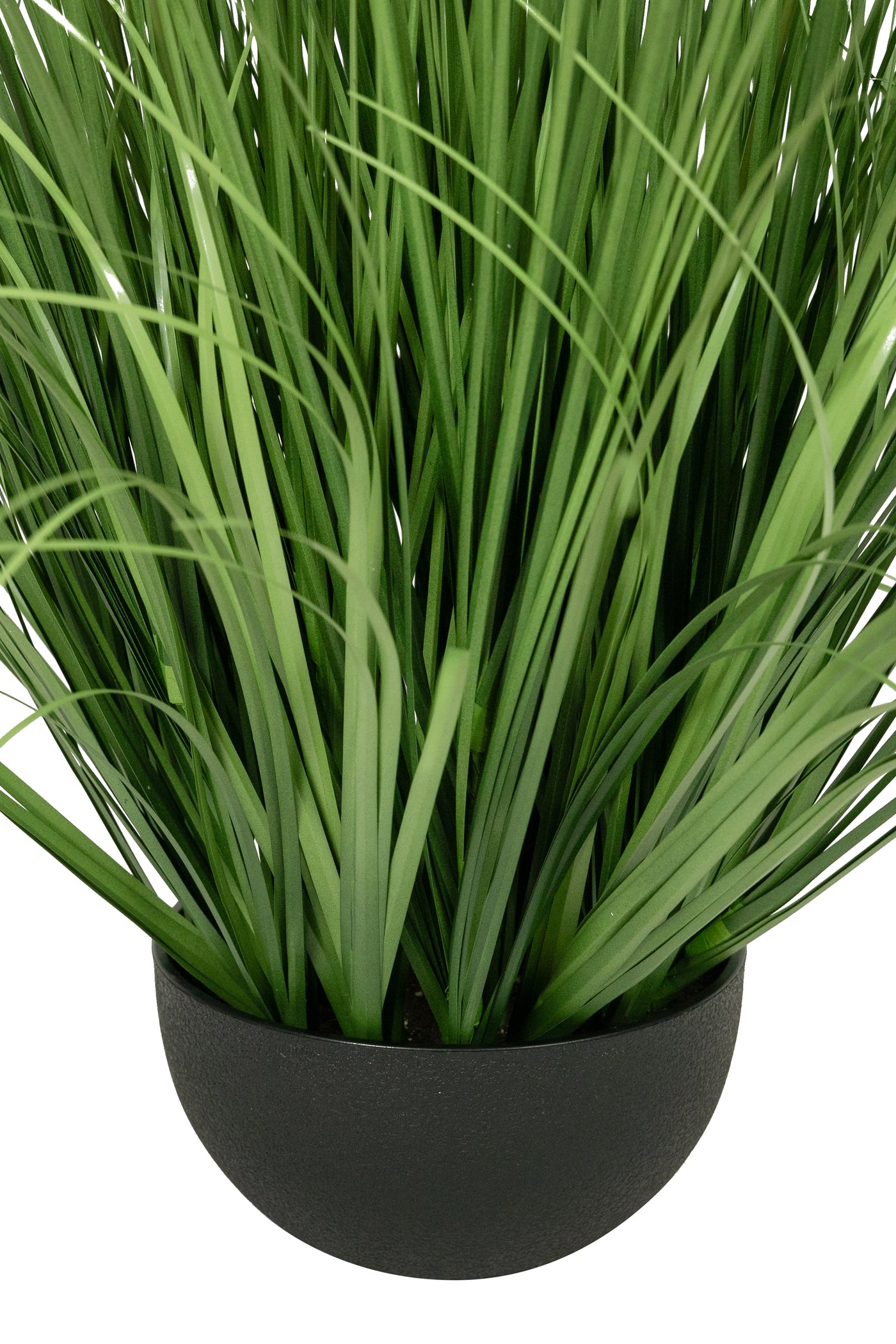 Iarba artificiala Onion 80 cm cu 14 flori de praz albe