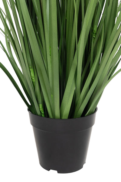 Iarba artificiala Onion 90 cm cu 5 flori de papadie albe