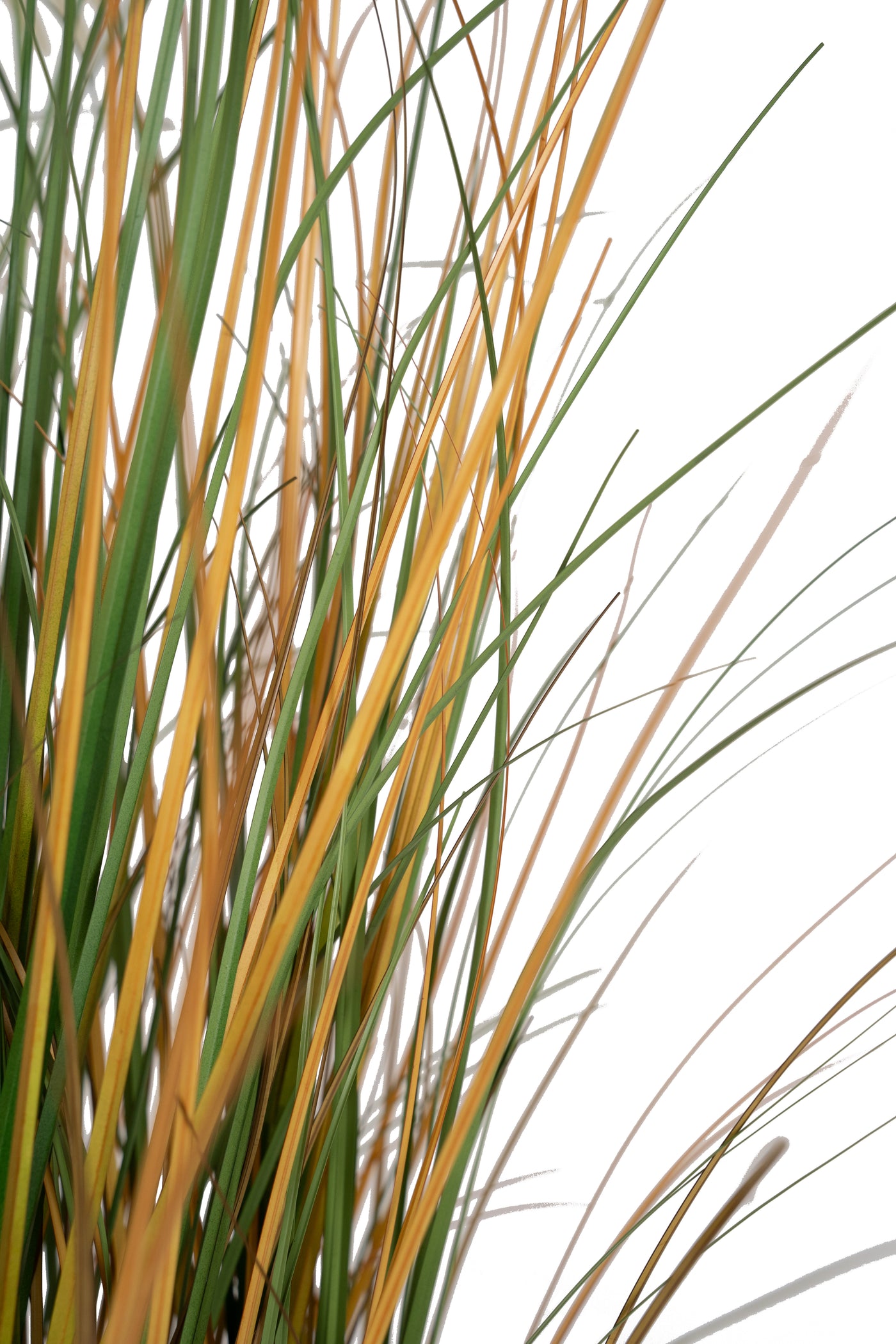 Iarba artificiala Onion 90 cm cu 6 flori de crizantema albe