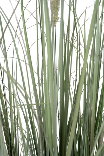 Iarba artificiala Onion Cattail 120 cm cu 7 flori roz