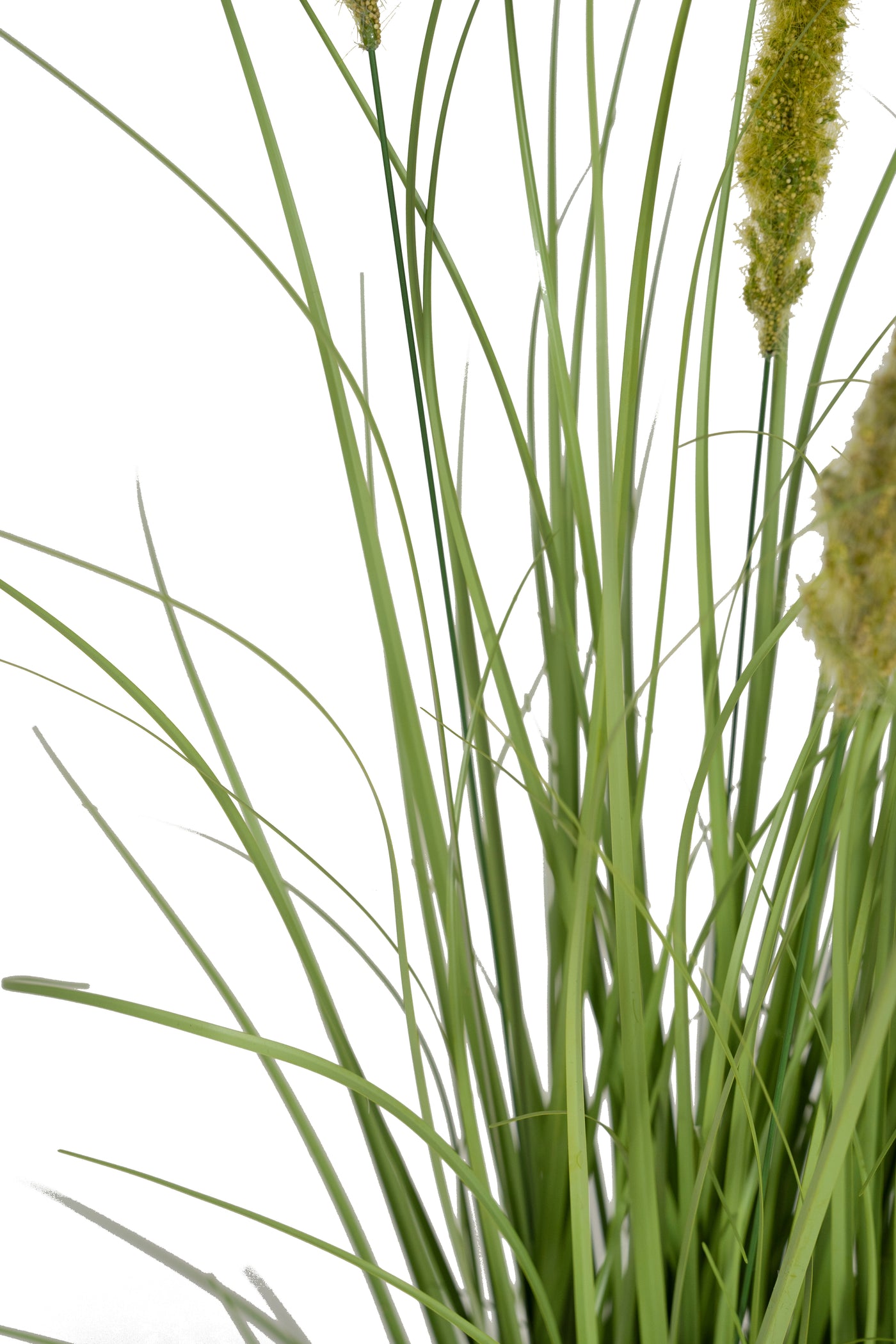 Iarba artificiala Onion Cattail 120 cm cu 7 flori verzi