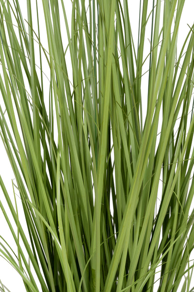 Iarba artificiala Onion Cattail 120 cm cu 7 flori verzi