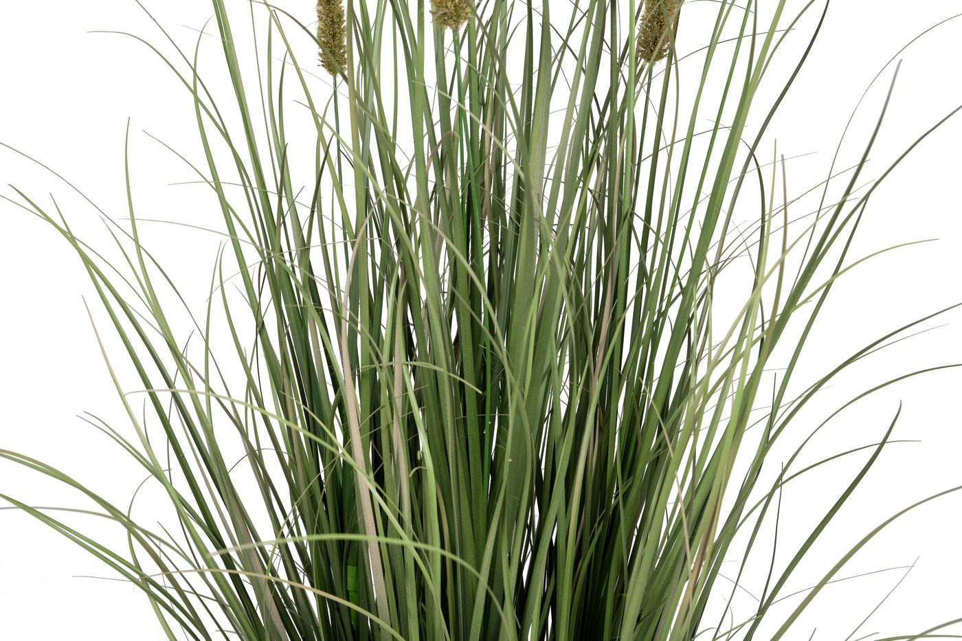 Iarba artificiala Onion Cattail 120 cm cu 8 flori portocalii