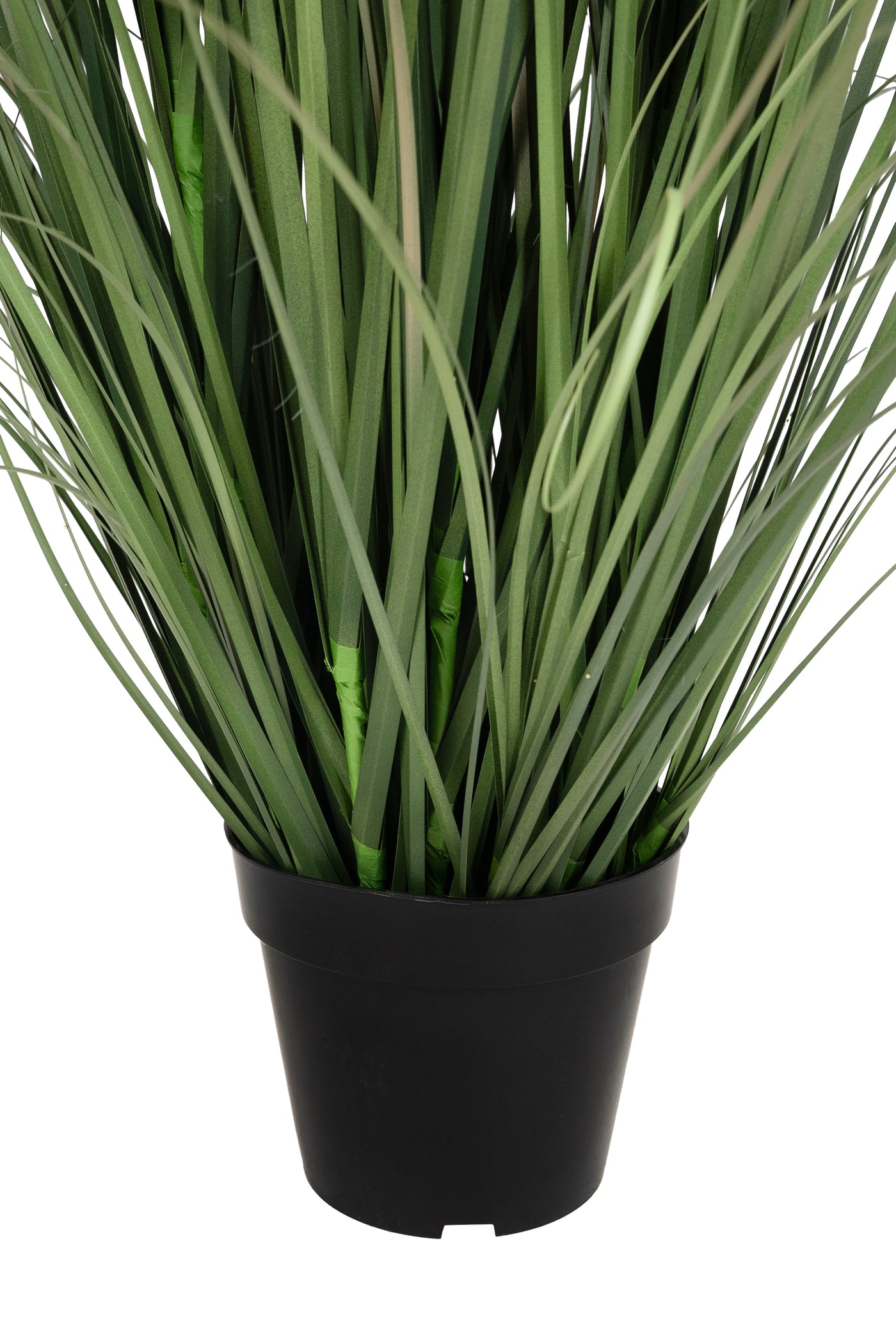Iarba artificiala Onion Cattail 120 cm cu 8 flori portocalii
