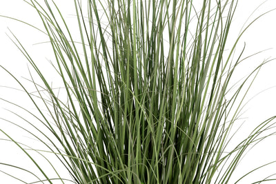 Iarba artificiala Onion Cattail 150 cm cu 10 flori verde cu galben