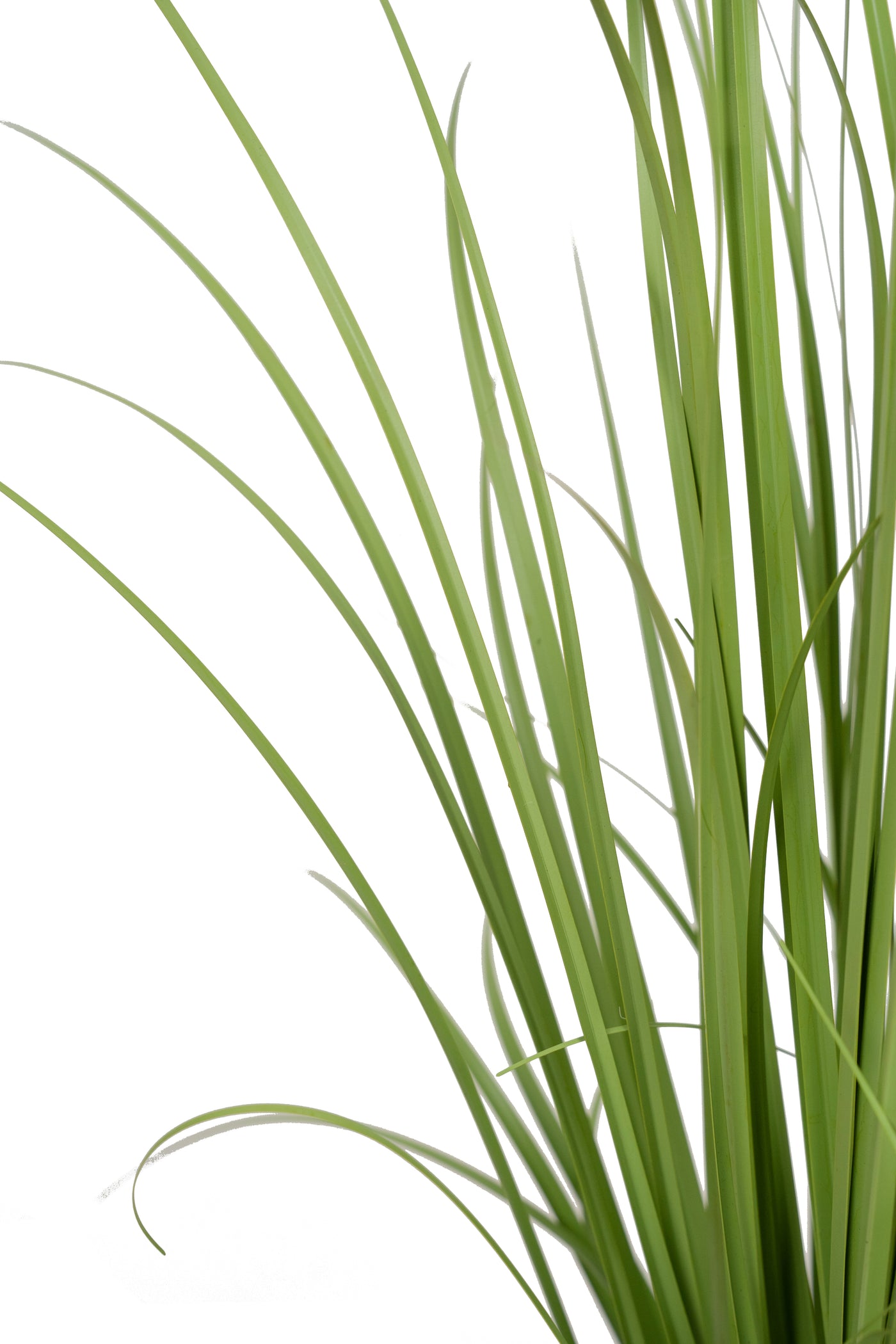 Iarba artificiala Onion Cattail 90 cm cu 5 flori verzi