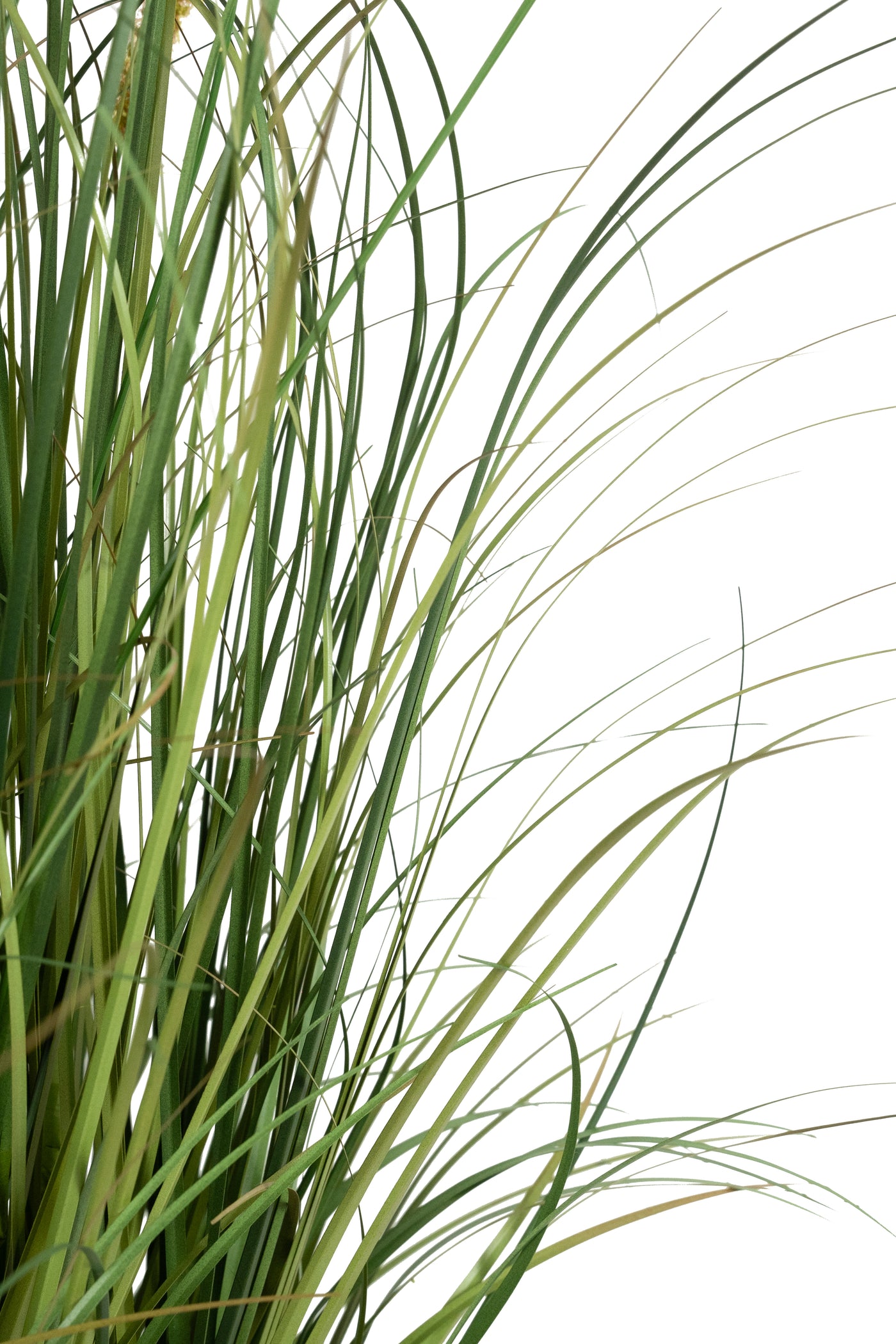 Iarba artificiala Onion Dogtail 120 cm cu 17 flori rosii