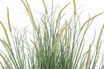 Iarba artificiala Onion Dogtail 120 cm cu 17 flori roz