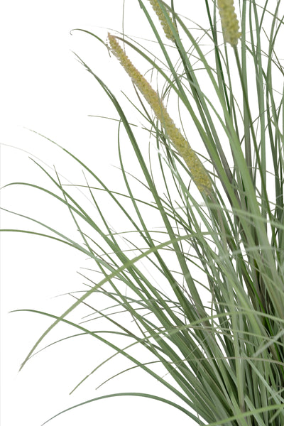 Iarba artificiala Onion Dogtail 120 cm cu 17 flori roz