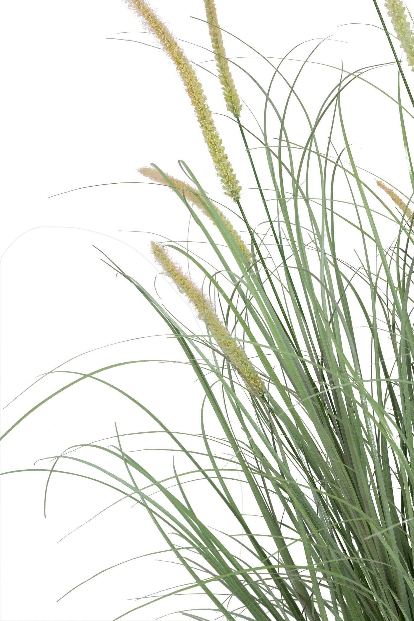 Iarba artificiala Onion Dogtail 120 cm cu 17 flori roz