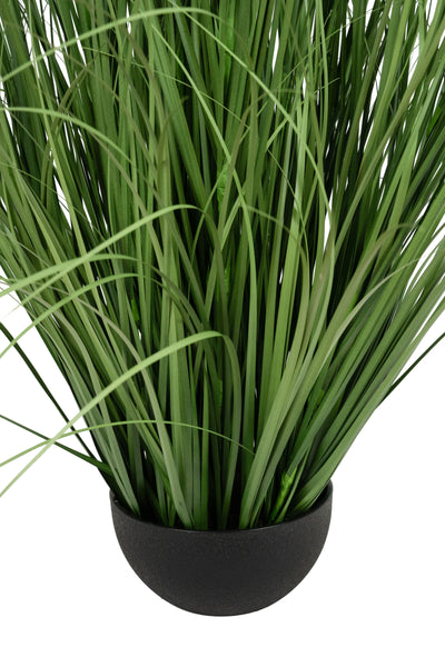Iarba artificiala Onion Dogtail 120 cm cu 17 flori verzi