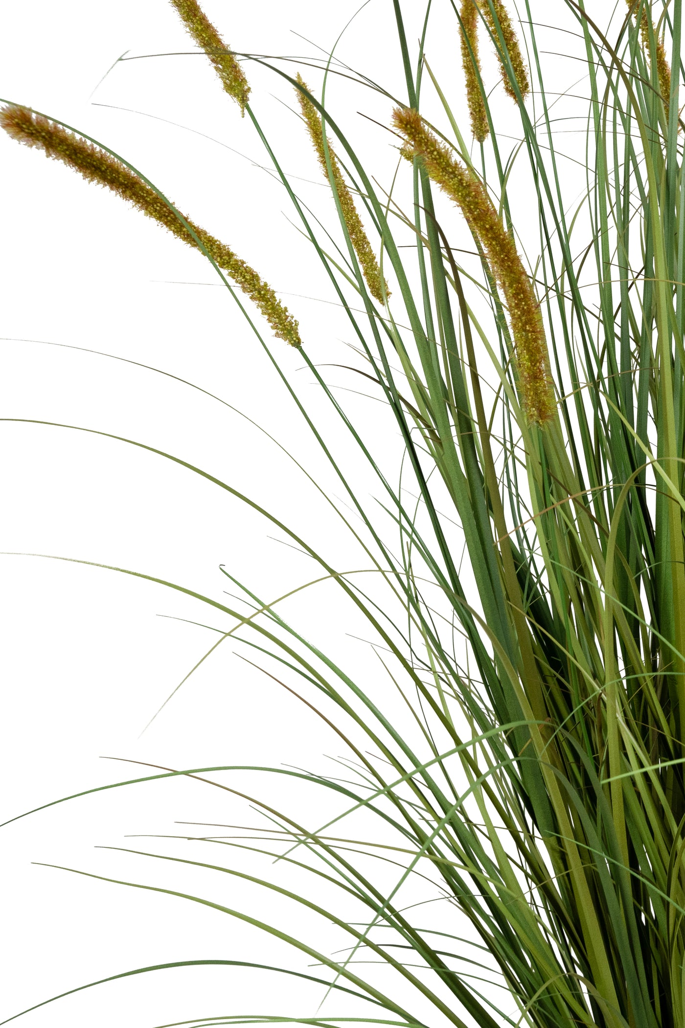 Iarba artificiala Onion Dogtail 150 cm cu 26 flori rosii