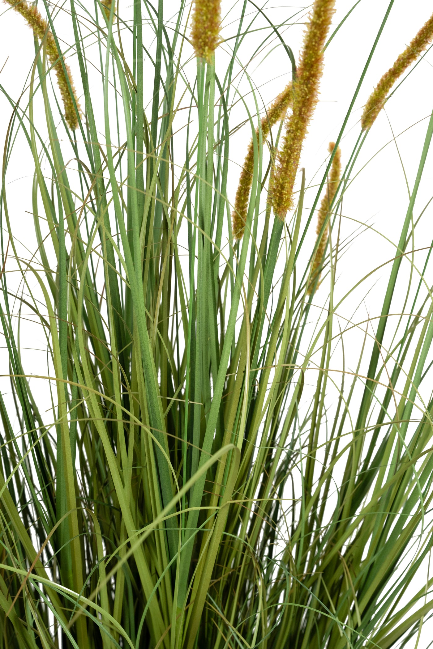 Iarba artificiala Onion Dogtail 150 cm cu 26 flori rosii