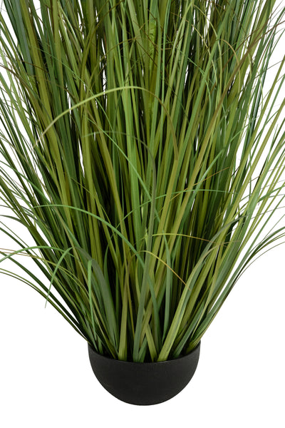 Iarba artificiala Onion Dogtail 150 cm cu 26 flori rosii
