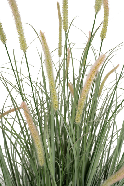 Iarba artificiala Onion Dogtail 150 cm cu 26 flori roz