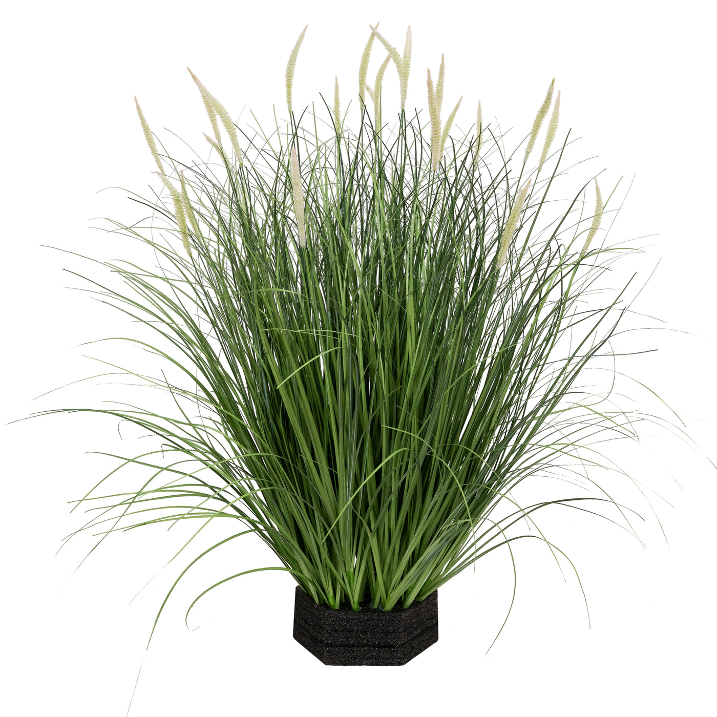Iarba artificiala Onion Dogtail 70 cm cu 25 flori roz
