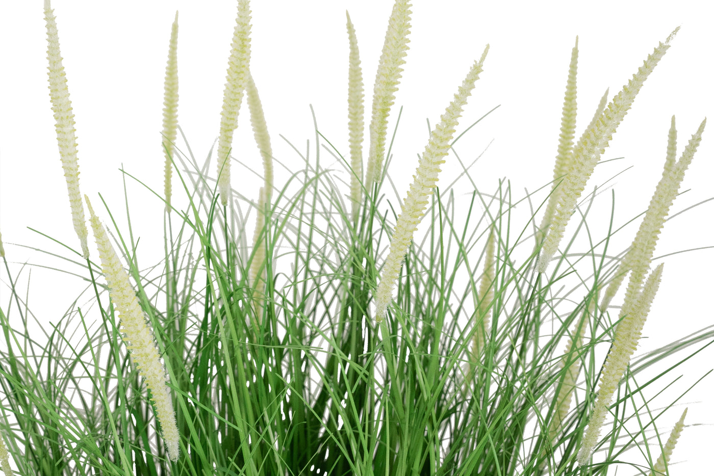 Iarba artificiala Onion Dogtail 81 cm cu 33 flori albe