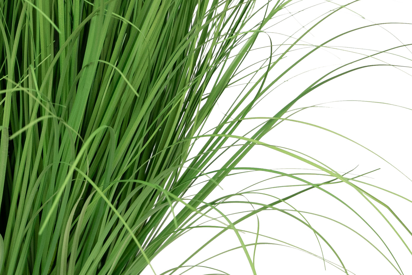 Iarba artificiala Onion Dogtail 81 cm cu 33 flori albe