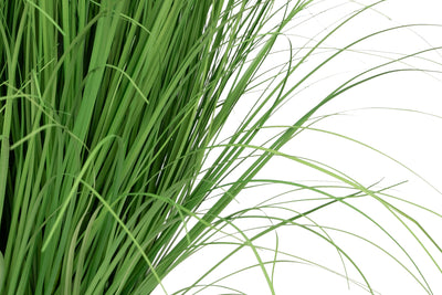 Iarba artificiala Onion Dogtail 81 cm cu 33 flori albe