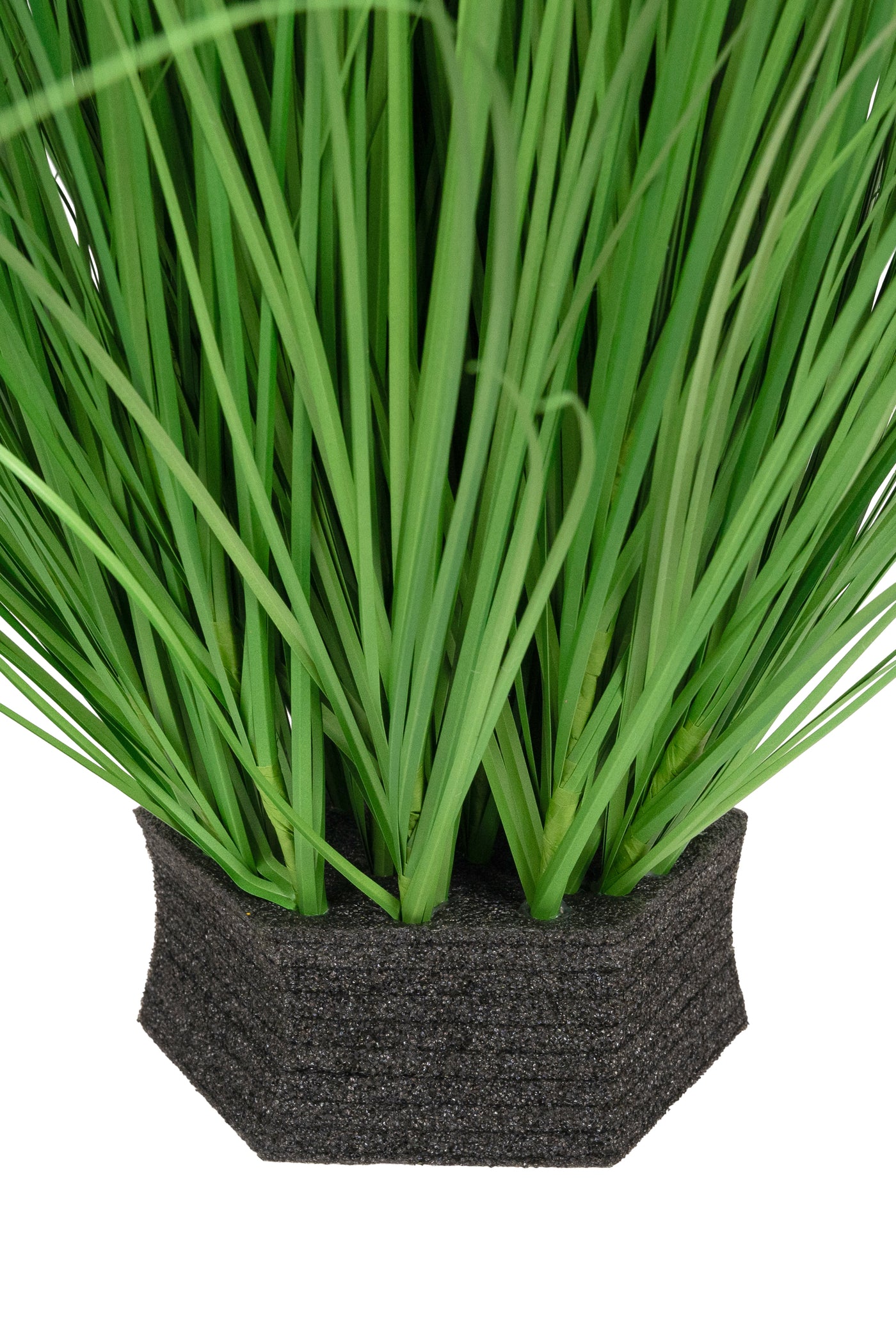 Iarba artificiala Onion Dogtail 81 cm cu 33 flori albe