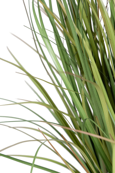Iarba artificiala Onion Dogtail 90 cm cu 13 flori rosii