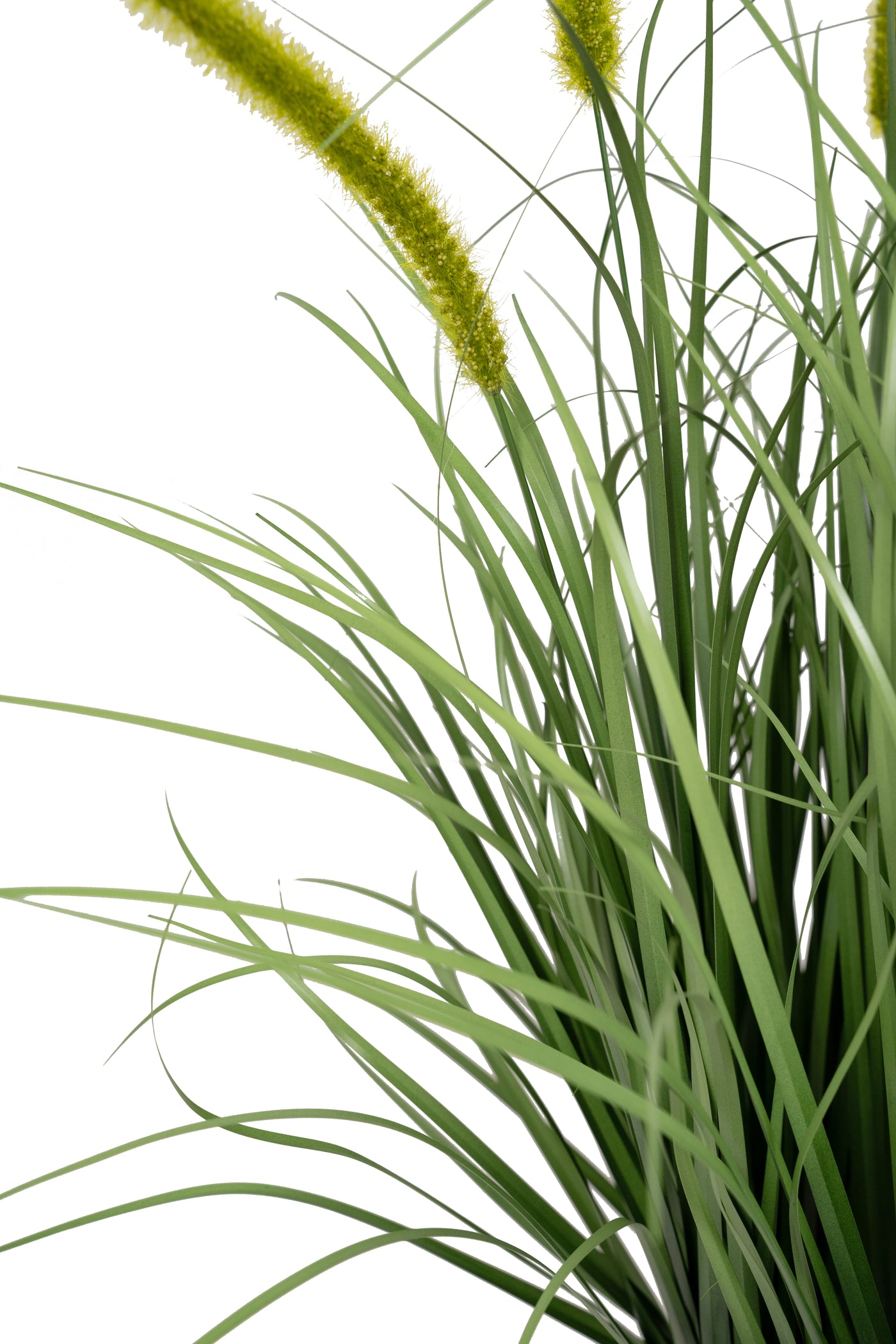 Iarba artificiala Onion Dogtail 90 cm cu 13 flori verzi