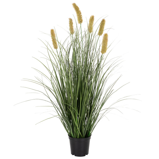 Iarba artificiala Onion Matsutake 61 cm cu 6 flori