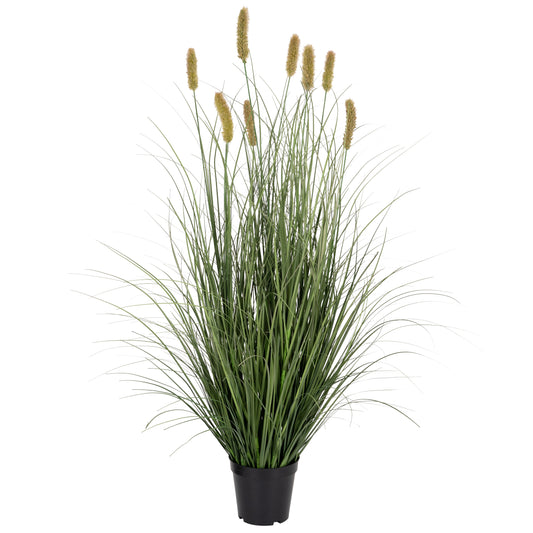 Iarba artificiala Onion Matsutake 90 cm cu 8 flori