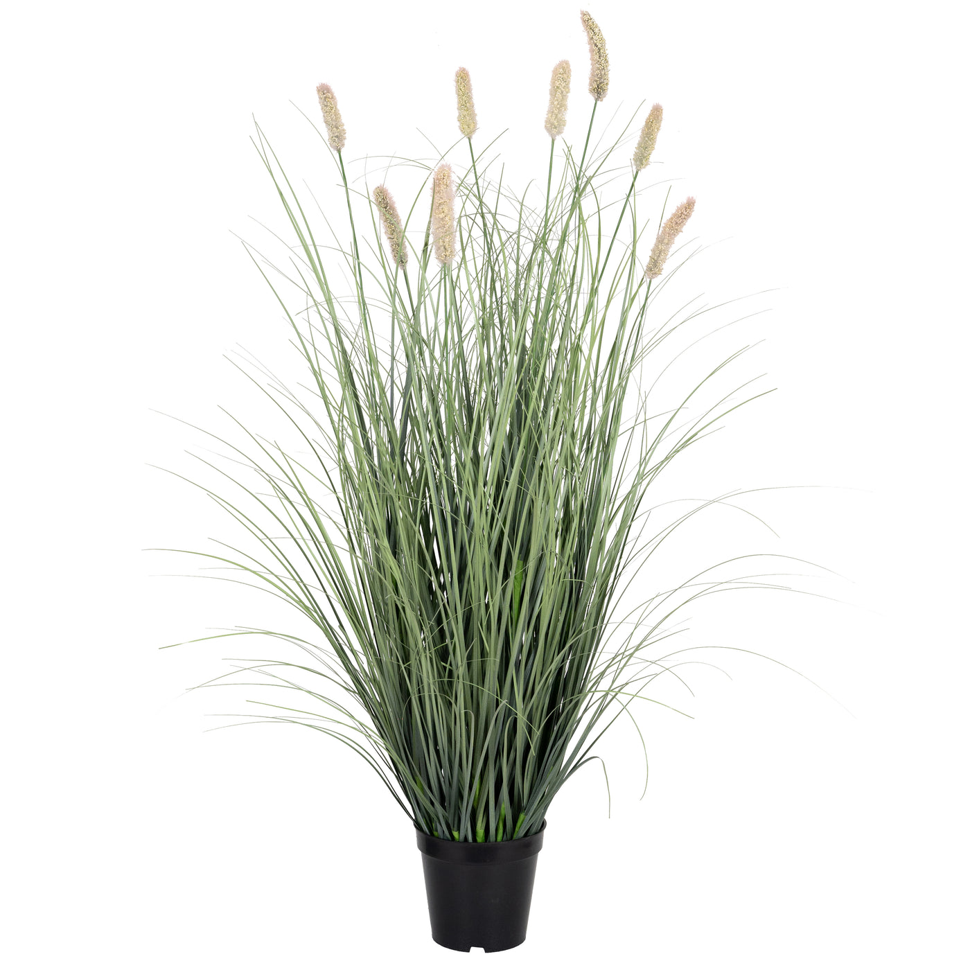 Iarba artificiala Onion Matsutake 90 cm cu 8 flori roz
