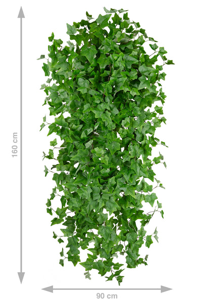 Iedera artificiala 180 cm cu 850 frunze. verde deschis