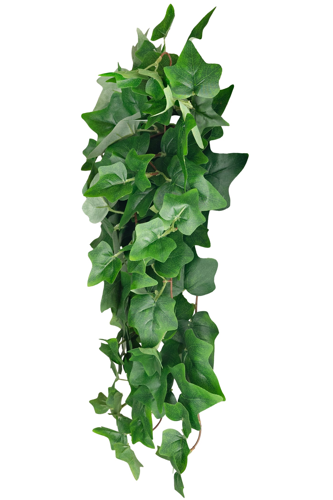 Iedera artificiala 50 cm cu 128 frunze. verde inchis