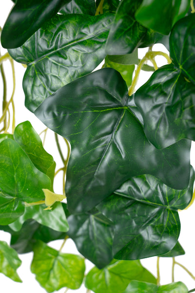 Iedera artificiala H75cm cu frunze verde inchis pentru exterior cu protectie UV