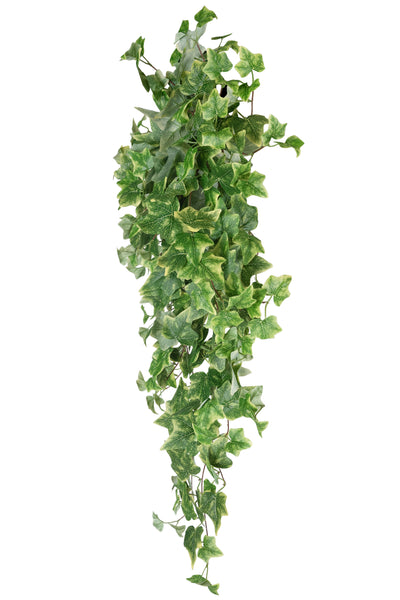 Iedera artificiala H90cm cu 352 frunze verde cu crem