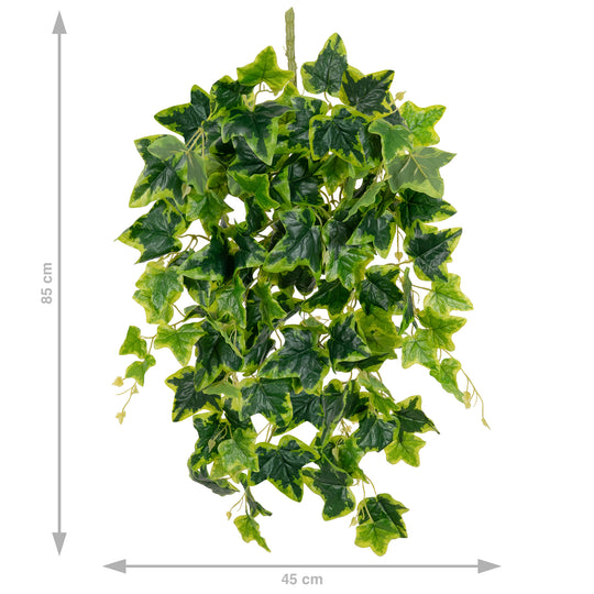 iedera artificiala 90 cm verde - galben cu protectie UV