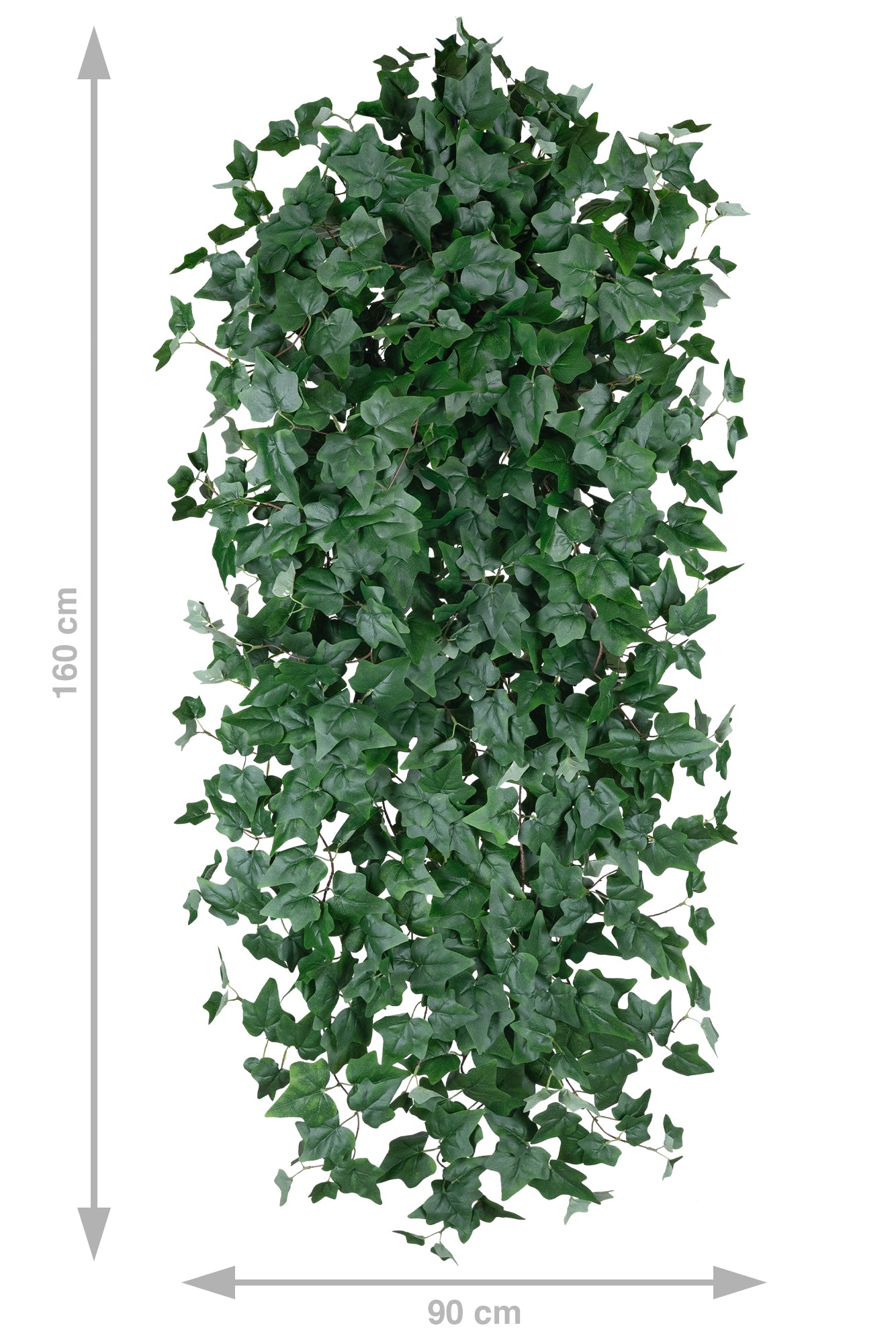 Iedera artificiala H180cm cu 850 frunze verde inchis