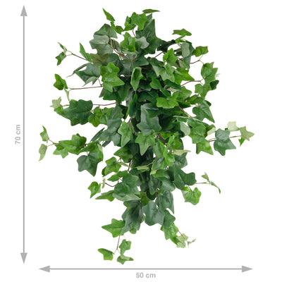 Iedera artificiala H70 cm cu 202 frunze verde inchis si deschis