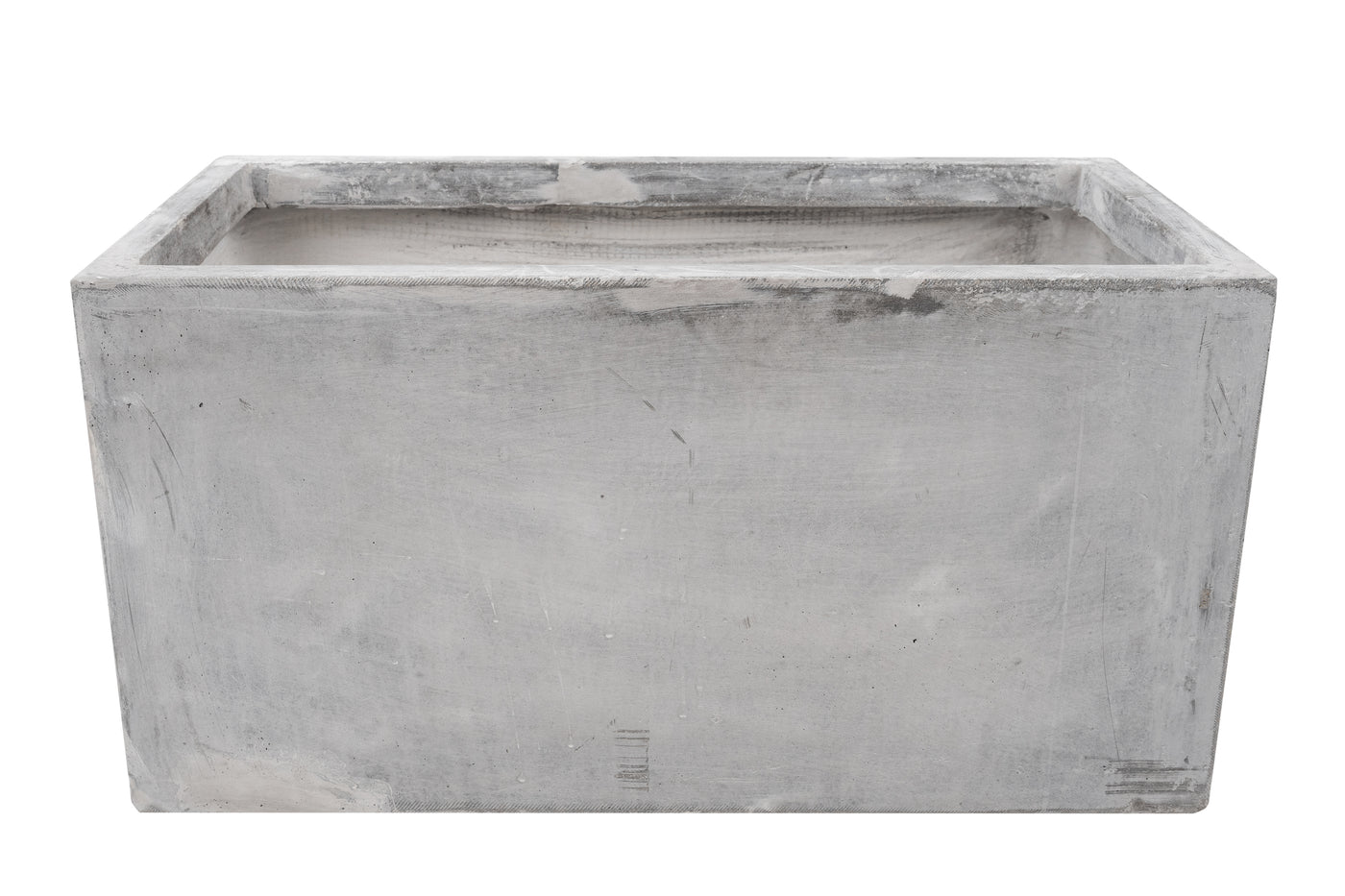 Jardiniera 59x30x30 cm gri ciment