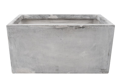 Jardiniera 59x30x30 cm gri ciment