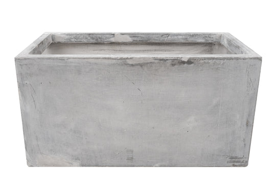 Jardiniera 59x30x30 cm gri ciment