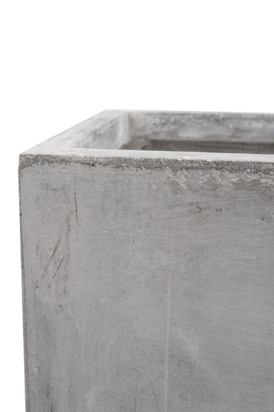 Jardiniera 59x30x30 cm gri ciment