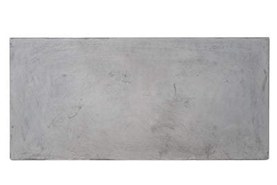 Jardiniera 79x38x38 cm gri ciment