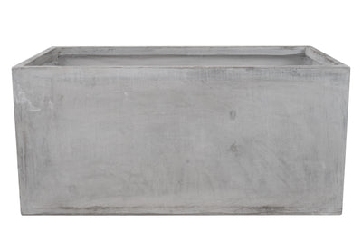 Jardiniera 99.5x46.5x46.5 cm gri maroniu