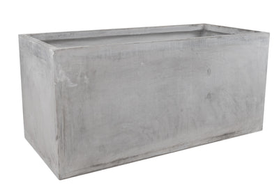 Jardiniera 99.5x46.5x46.5 cm gri maroniu