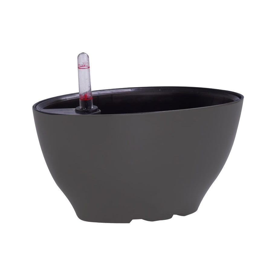 Jardiniera inteligenta L22xW13xH11 cm RobertoRossi Vessel gri