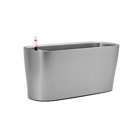 Jardiniera inteligenta L40xW14.2xH18 cm RobertoRossi Delta gri