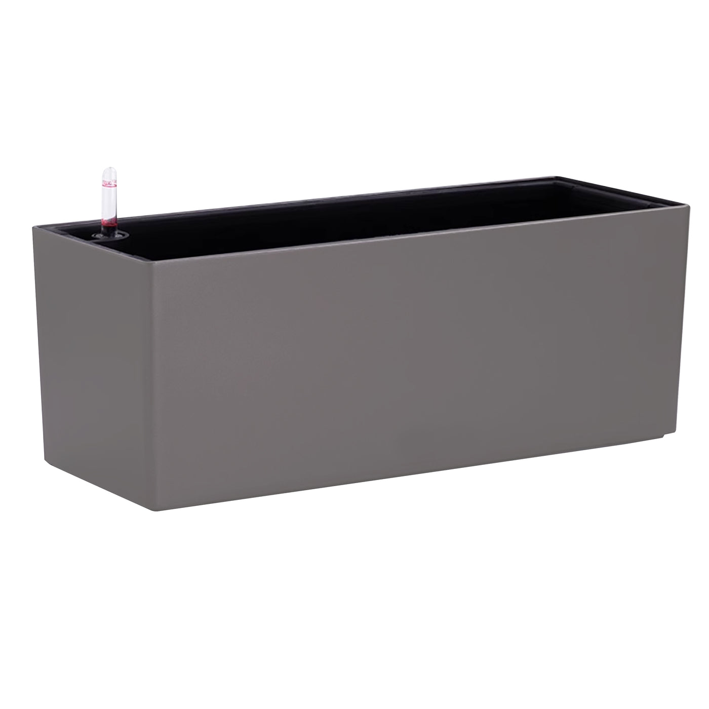 Jardiniera inteligenta L49.5xW18.5xH18.7 cm RobertoRossi Balconera gri