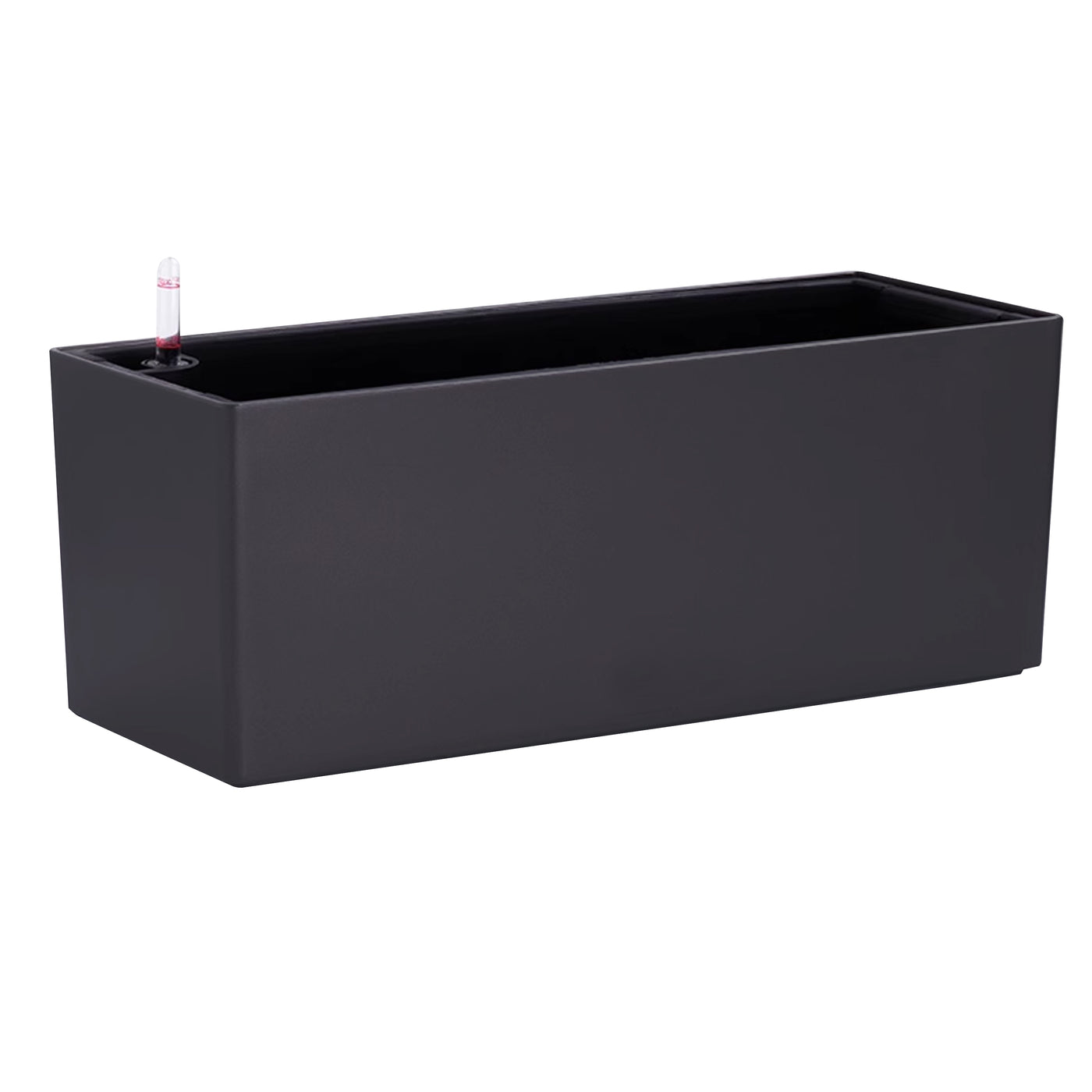 Jardiniera inteligenta L80xW19xH19 cm RobertoRossi Balconera antracit