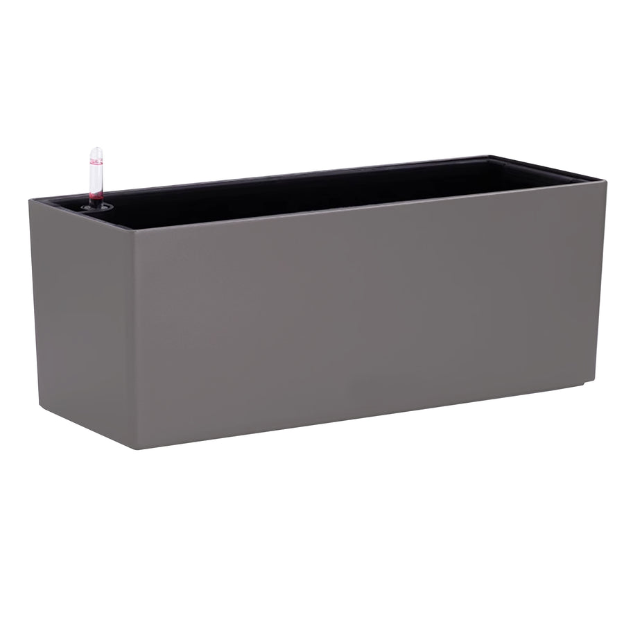 Jardiniera inteligenta L80xW19xH19 cm RobertoRossi Balconera gri